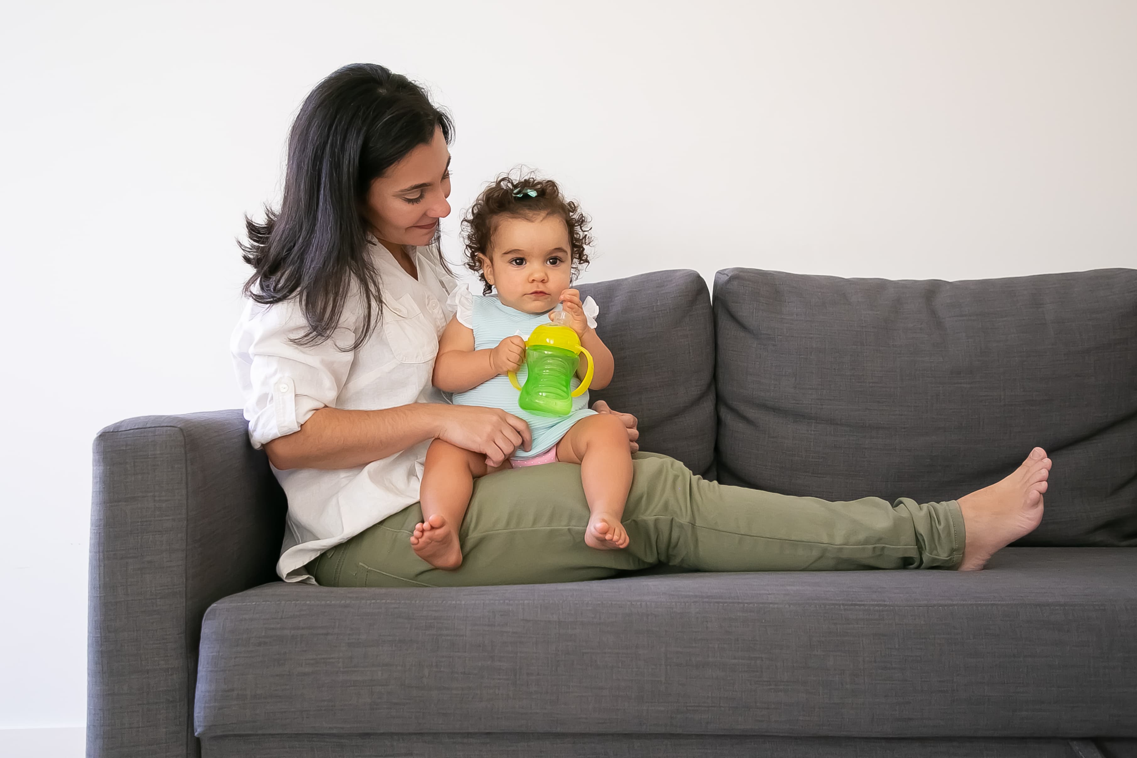 pediatrician visiting a child at home
